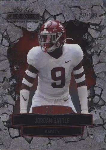 2021 Wild Card Alumination NIL Collegiate Edition Jordan Battle #ANDD-23