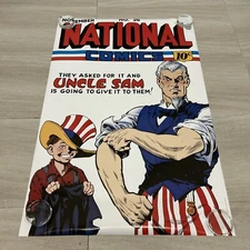 Uncle Sam Poster by Reed Crandall, DC Direct BRAND NEW, SEALED
