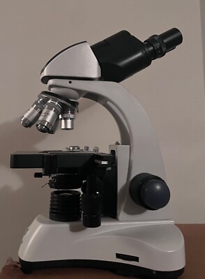 Used MEIJI TECHNO MT-10 Microscope Untested/No Power Cord