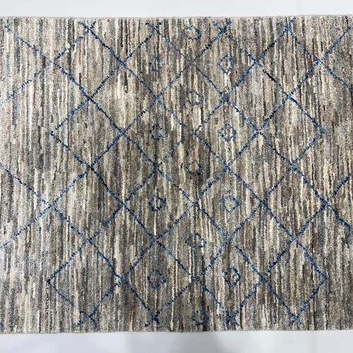 Handmade (2' x 6') Natural Gray Scandinavian Style Wool Runner Rug - Picture 3 of 12