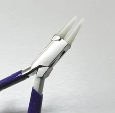 Pliers Round Nose Nylon Jaw Forming Bead Wire Work Pliers Bending Tool Jewelry