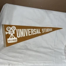 Vintage 70’s Hollywood Universal Studios Pennant