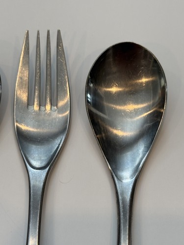 WMF Cromargan DOMUS-BRASILIA Dinner 3 Spoons - 2 Forks Satin Stainless 5pc - Picture 6 of 15