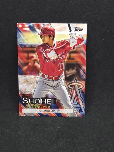 2019 Topps Update First Angeles Hit Shohei Ohtani #SO-4