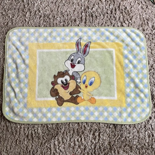 Vintage Looney Tunes Plush Baby Blanket Throw Soft - Picture 15 of 15