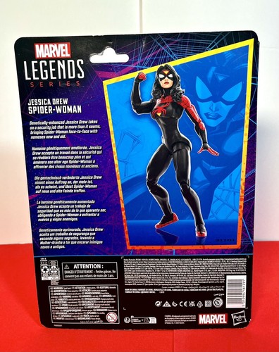 2023 Marvel Legends Retro - Spider-Man - JESSICA DREW SPIDER-Woman (Comics) - Picture 3 of 8