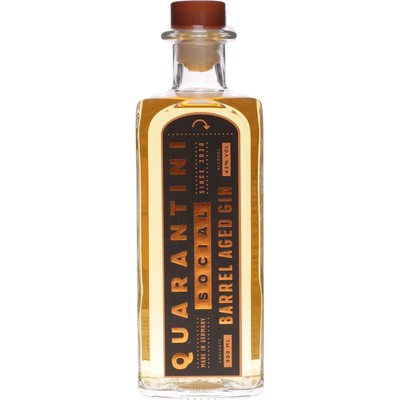 Quarantini Barrel Aged Social Dry Gin 0,5 Liter 42 % Vol.