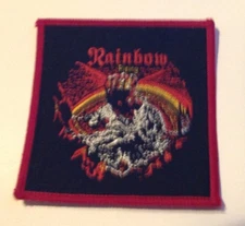Ritchie Blackmore Rainbow Rising  vintage 1980s CONCERT SEW ON PATCH
