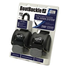 Boatbuckle F08893 G2 Retractable Transom Tie-Down 2"-43" Pair