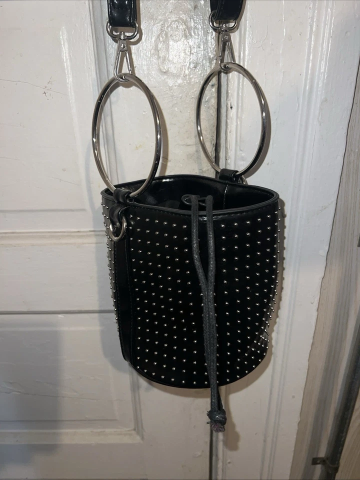 女士水桶设计晚装包手提包提手钱包时尚链条 — 第 3/4 张图片