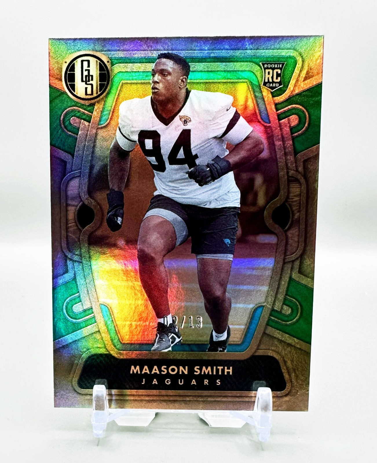 Maason Smith Panini Gold Standard #197 Emerald
