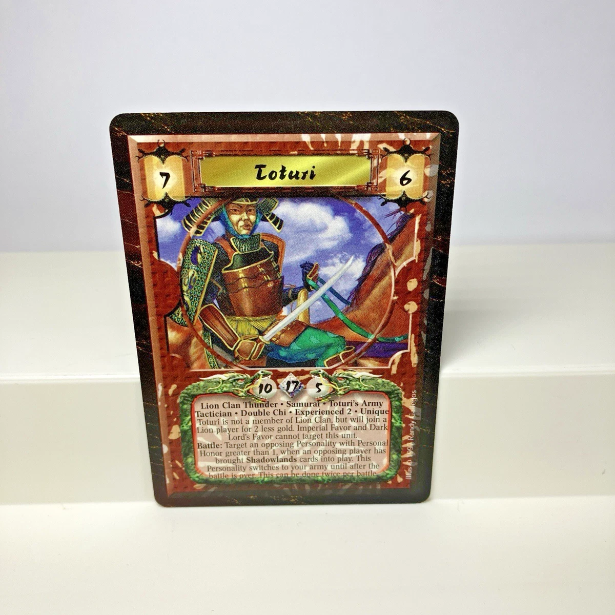 Legend of the Five Rings AEG Individual Collectible Card Game