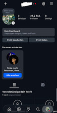 IG Profil &ndash; Social-Media 28.000