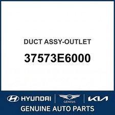 2016-2020 Kia Optima Hybrid Duct Assembly-outlet Oem New 37573e6000 2016-2020 Kia Optima Hybrid Duct Assembly-outlet Oem New 37573e6000