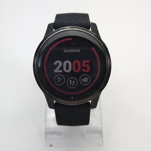 Garmin Vivoactive 4 GPS 45mm Black Stainless Steel Case #7247 - Picture 3 of 10