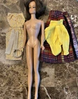 Vintage Barbie Fashion Queen & Wig & 2 Outfits