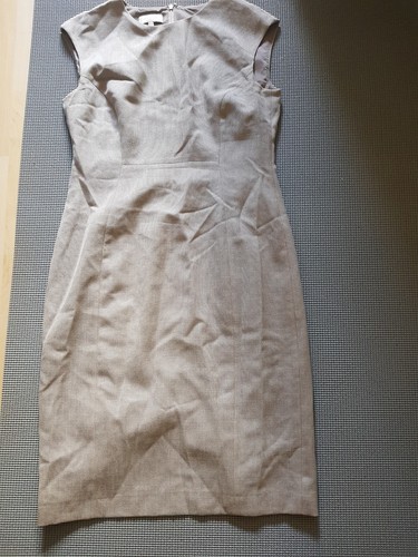 Hobbs Dress 12 100% Wool, Colour Mink
