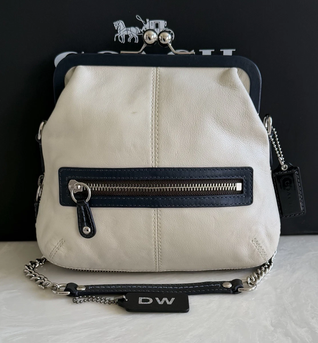 Coach White Patent Bags & Handbags for Women for sale | eBay