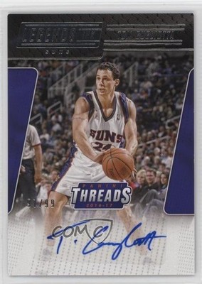 2016-17 Panini Threads NBA Legends Ink 97/99 Tom Gugliotta #8 Auto 03x6