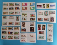 A Collection Of 60 Jersey mounted Mint Stamps #3956