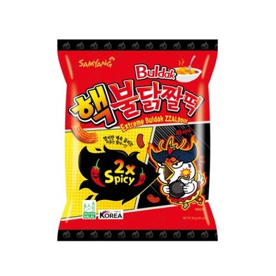 Samyang Extreme Zzaldduk Snacks 2x Spicy 80g