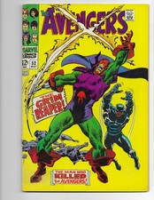 Avengers 52 1968 Marvel Comics VG+ 4.5 1st App Grim Reaper Black Panther Wasp