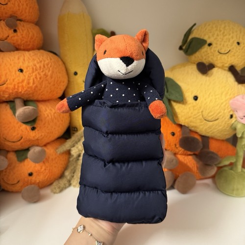 Jellycat Snuggler Fox BNWT Retired Rare Rarität Sleeping Bag Fox Collectible - Bild 1 von 6