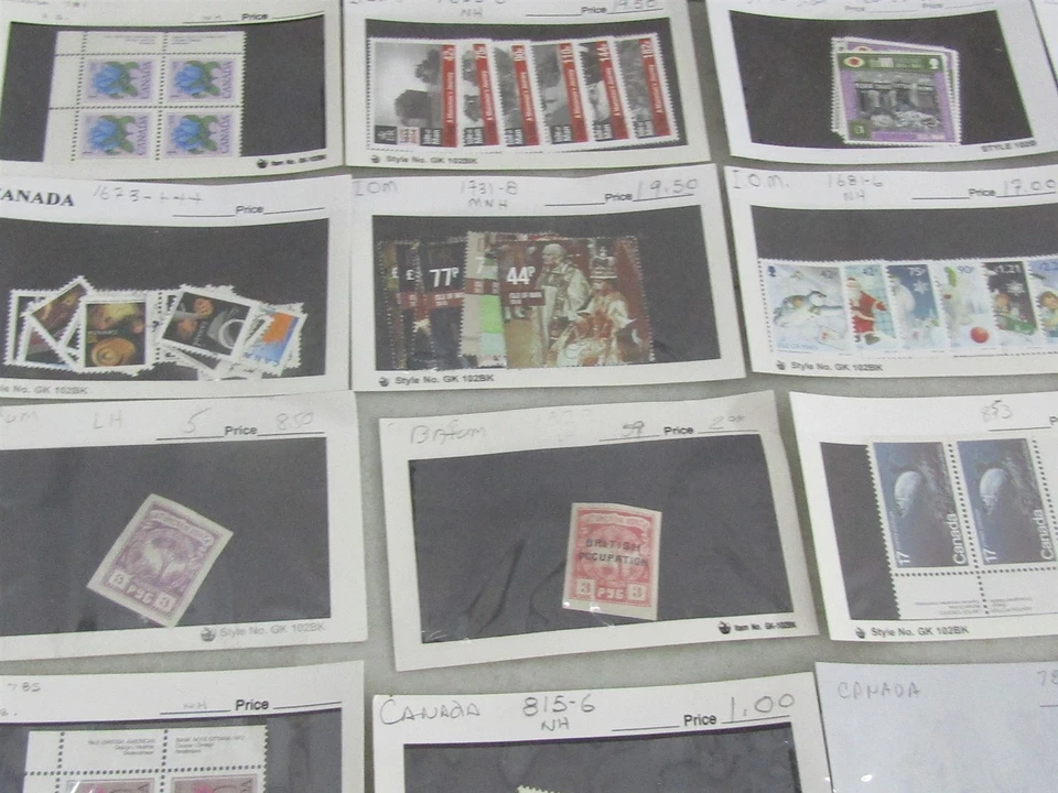 Nystamps Canada many mint NH old stamp collection high cost d13pd - Image 3 of 4