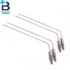 4Pcs New Fraziers Suction Tube 10FR Instrument 10Inch Long High Quality