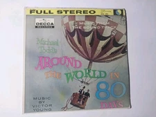 Vintage Around The World In 80 Days Soundtrack Record Album Vinyl LP
