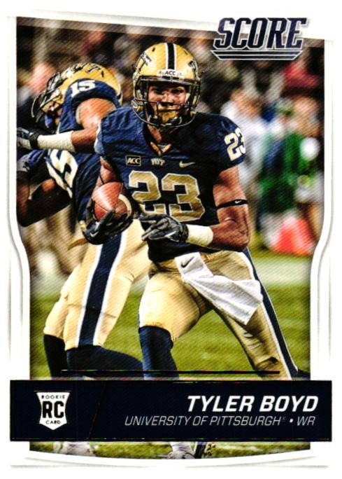 2016 Score #365 Tyler Boyd Scorecard