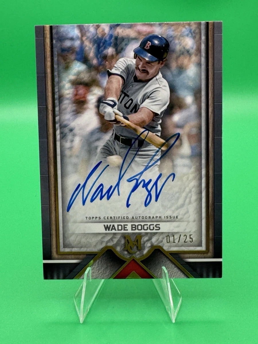 ウェイド ボッグス  25枚限定  直筆サインカード Wade Boggs Autograph Baseball Cards for sale | eBay
