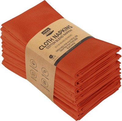 Utopia Kitchen Cloth Napkins Cotton Blend Washable and Reusable Table Dinner...
