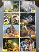 The Deep 1977 / LOBBY CARDS / Poster / Set Of 8 / 11”x14” / Vintage Original