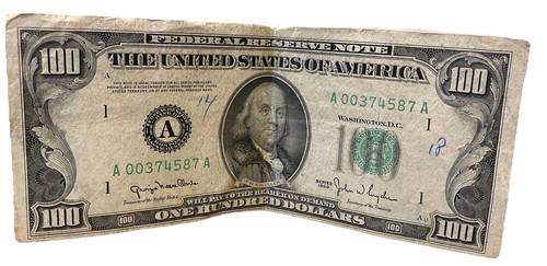 1950 Series- A - Boston $100 Bill - One Hundred Dollar Bill - Vintage Currency - Picture 1 of 2