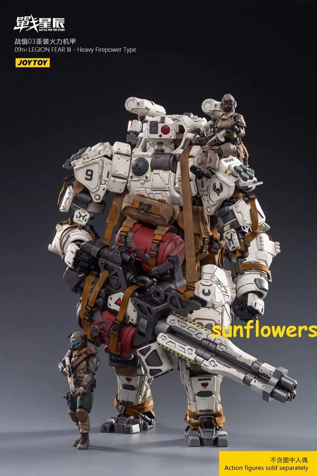 Boneco de ação Joytoy 1:18 Heavy Fire Mech Battle Star 03 Battle The Stars brinquedo - Imagem 4 de 4