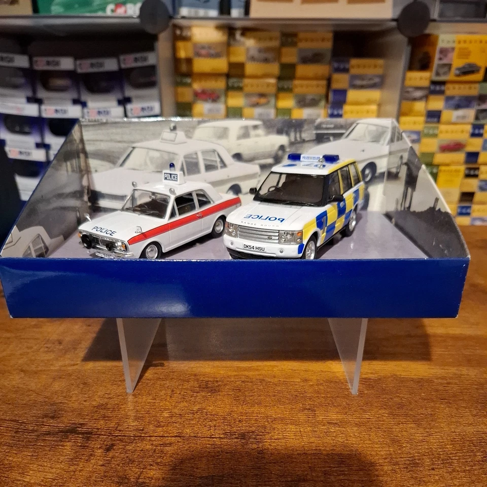Vanguards 1:43 Cheshire Police Set - Ford Cortina Mk2 GT & Range Rover No.549/2K - Image 2 of 4