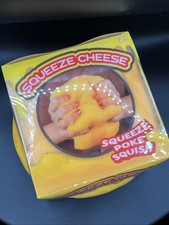 Giggle Zone Squeeze Cheese Extra Large Squishy Block New In Box