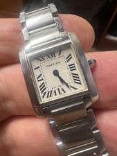 Cartier ladies tank francaise watch