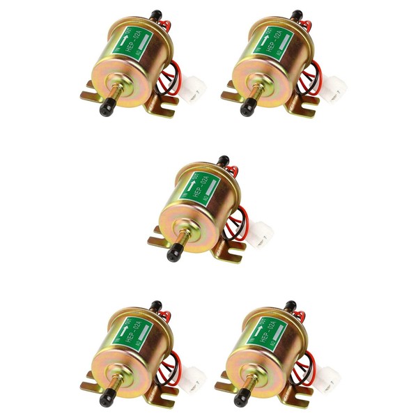 5X Universelle 12-V-Kraftstoffpumpe HEP-02A Elektrische Gas Niederdruck Roh8040-image