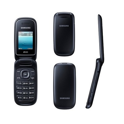 Original Samsung GT-E1272 Handy Schwarz Dual Sim Klapphandy Mobiltelefon Wie Neu