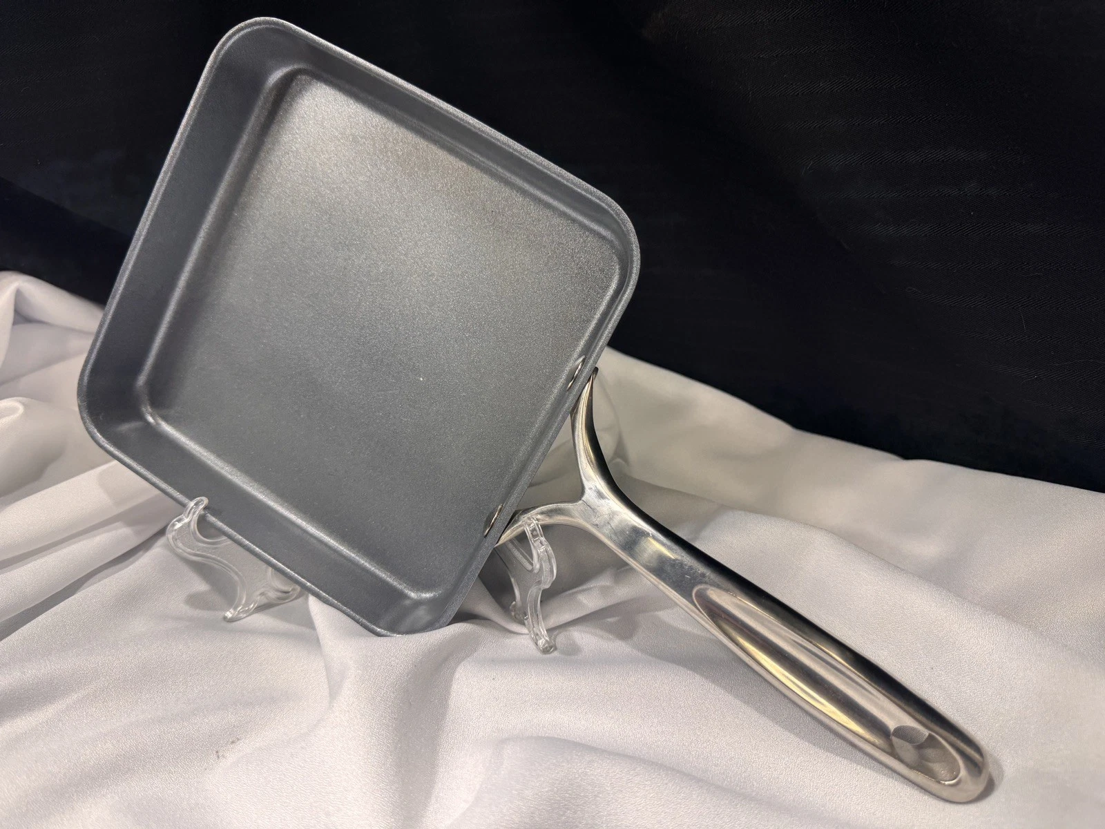 Princess House Kitchen 6.5" Square Non- Stick Skillet Pan #5617