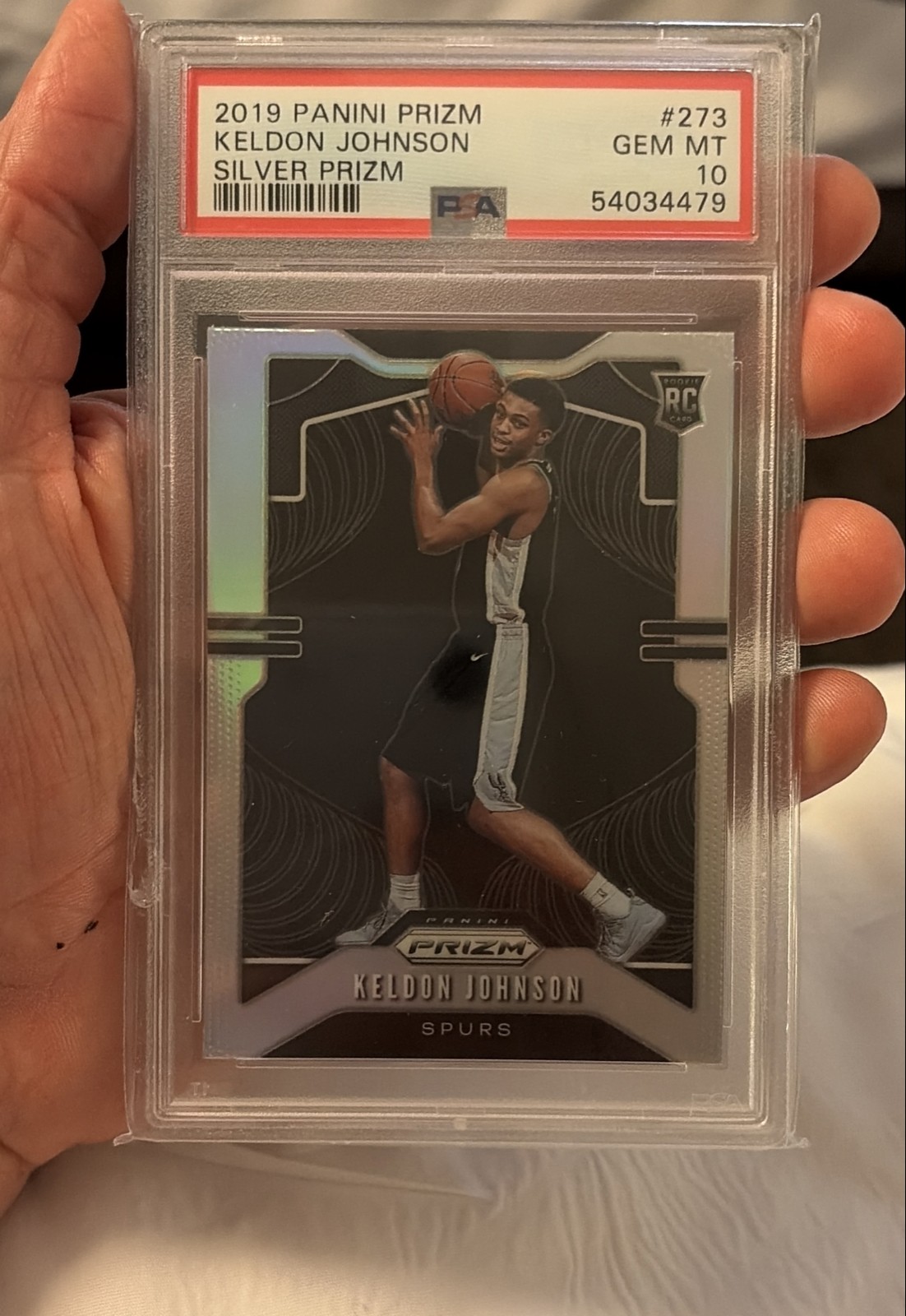 2019-20 Panini Prizm - Rookie Keldon Johnson #273 Silver Prizm (RC)