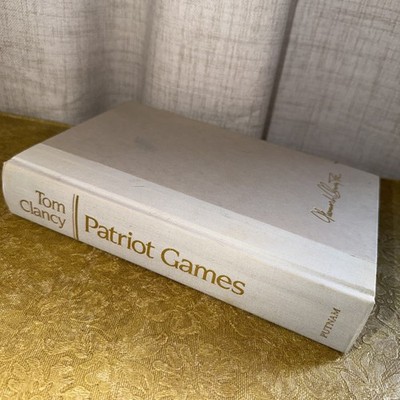 Patriot Games by Tom Clancy (1987) 1st Edition 1st Printing HCDJ Jack Ryan