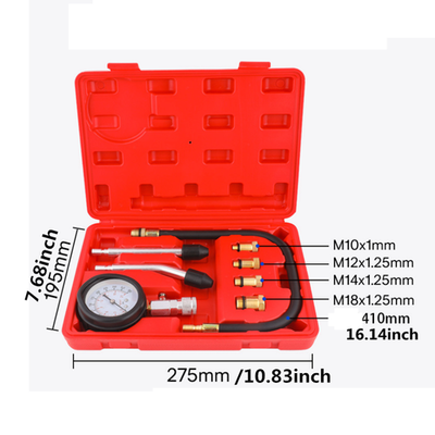 #ad #ad 1Set Dual Use Pressure Gauge Inspection Kit Cylinder Pressure Gauge Maintenance $47.74