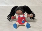 Vintage Cabbage Patch Kids Mini Black African American Doll Playing Jacks