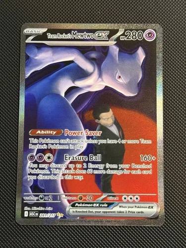 Team Rocket's Mewtwo ex 281/217 Me: Ascended Heroes Holo