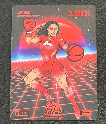 2026 Bo Jackson Battle Arena JPEG Power Glove Jessica Pegula Foil Brawl PG-40