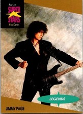 1991 Pro Set Musicards - Music Stars - Legends - Jimmy Page