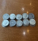 U.S. Silver Roosevelt Dimes 90% Pre-1965 | Roll of 50